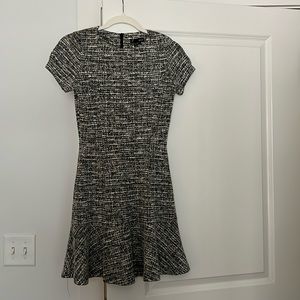 Aqua women’s mini dress. Size: small. Color: grey and white.